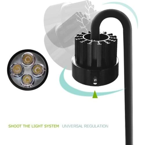 Aquarium LED Spotlight South American Style Cichlid Water Plant Tank Amphibious Turtle Basking Sunrise and Sunset Dimming Timer