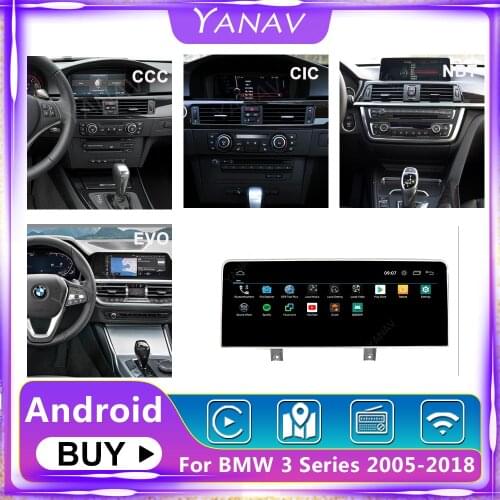 12.3 Inch Android Car Radio For BMW 3 Series E90 F30 F31 F34 F35 G20 2006-2018 Auto GPS Navigation Video DSP Stereo Receiver