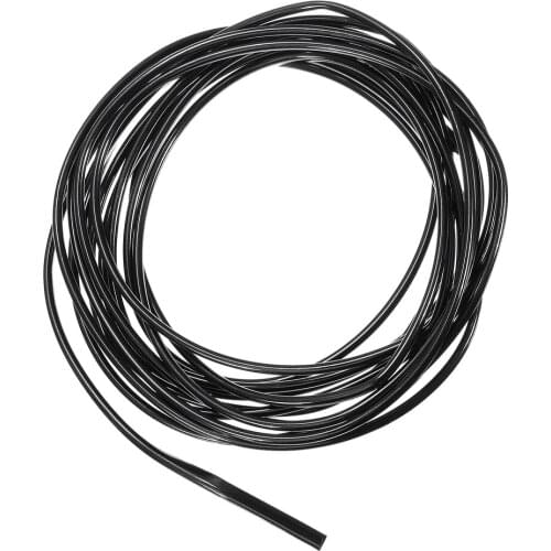 6M Car Door Edge Moulding Trim Scratch Guard Protector Cover Mold Black