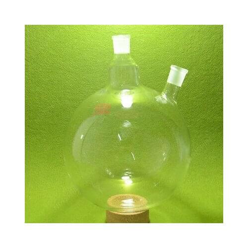 Round bottom Flask,10000ML,Two neck,heavy wall,Lab RBF