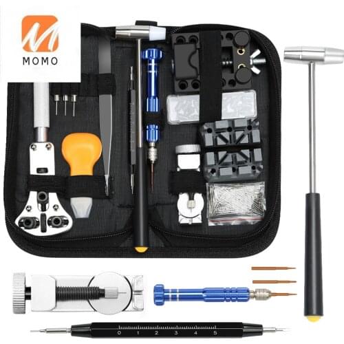 Corkscrew Remover Spring Rod Pry Watch Repair Tool Screwdriver Clock Watch Repair Combination Screw driver Set