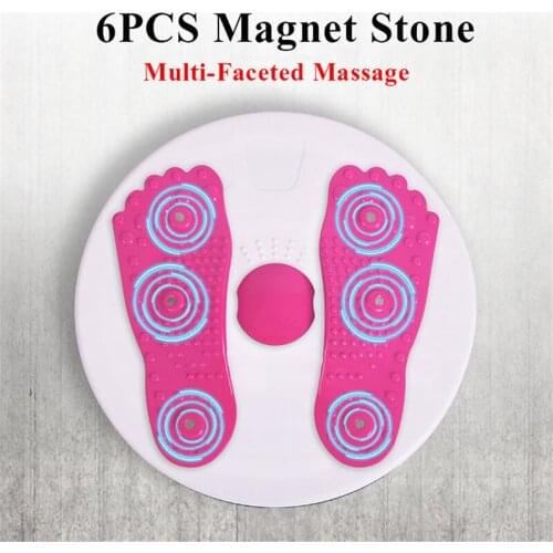 Multi-functional Abdominal Magnet Waist Wriggling Plate Foot Massage Disc Anti-sli Foot Balance Twist Boards Fitness Equipments