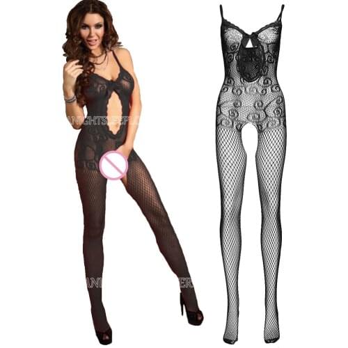 Lingerie Bodysuit Underwear Sleepwear Sexy Body Tight Fetish Erotic Open Crotch Teddies Costumes Bodystocking Baby Doll Mujer