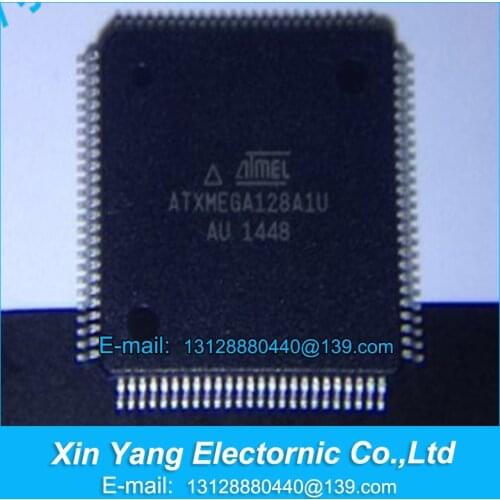 NEW ORIGINAL ATXMEGA128A1U-AU ATXMEGA128A1U ATXMEGA128 QFP Free shipping