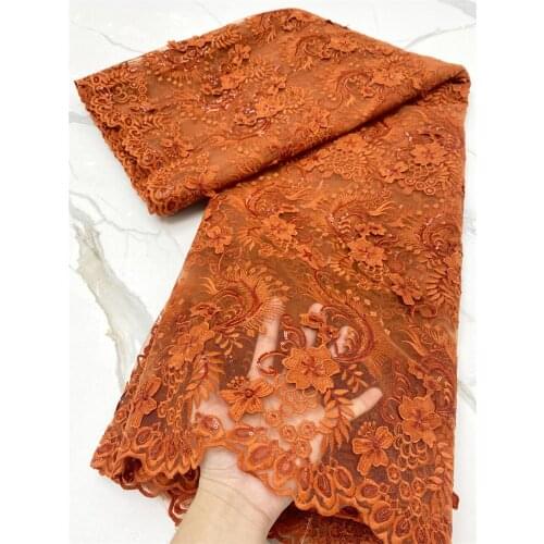 Latest Teal French Tulle Lace Fabric 2021 High Quality Swiss Embroidery Nigerian Sequins African Lace Fabric 5 Yards