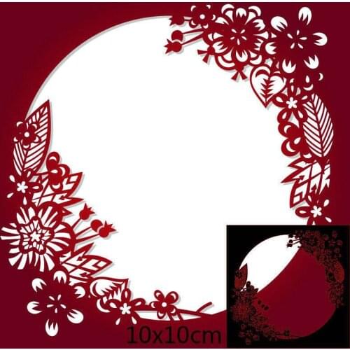 DIY Scrapbooking Flower Garland Paper Card Embossing stencil Metal Cutting Dies