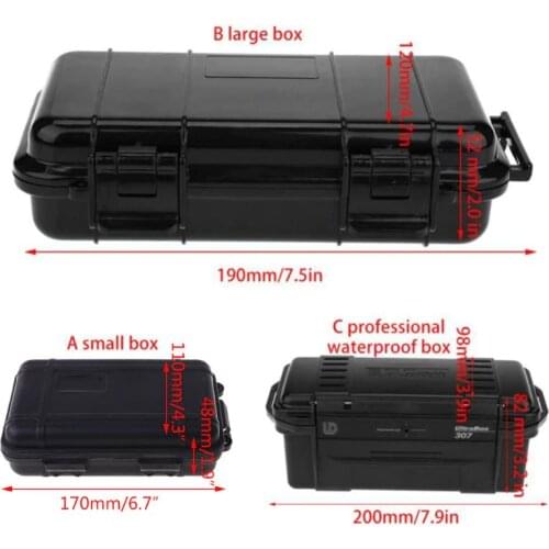 Waterproof Shockproof Box Phone Electronic Gadgets Airtight Outdoor Case