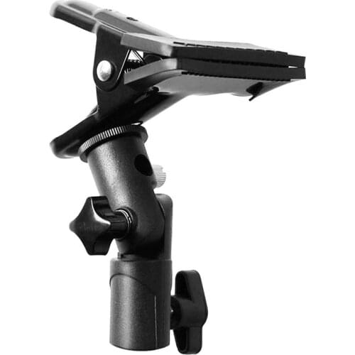 Reflector Clamp Clip Holder Bracket Stand Adapter Mount for Reflector Light Stand Umbrella Background Photo Studio Accessory