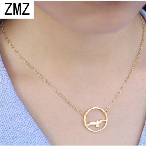 ZMZ 2018 Europe/US fashion heart beat pendant cute heart&signal necklace gift for mom/girlfriend party jewelry