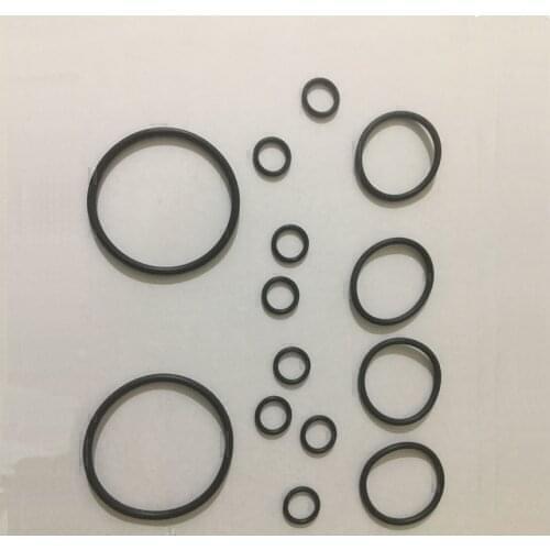 2mm 3mm 3.2mm 3.7mm 4.1mm 5.4mm 6.4mm 10.4mm Outside Diameter OD 0.7mm Thickness Black NBR Rubber Seal Washer O Ring Gasket
