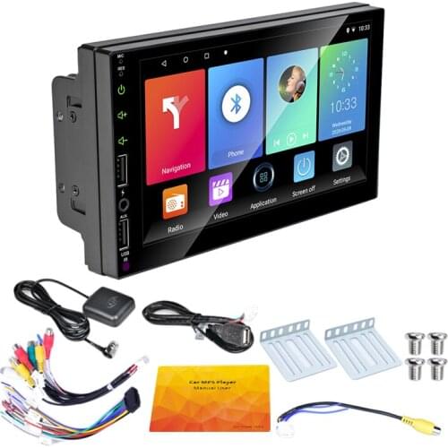 2 DIN Car GPS Car Radio 7inch Android 9.1 Car Multimedia WiFi Player MP5 Receiver for Nissan Kia