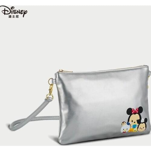 Disney Tsum Tsum Shoulder Bag 2020 New Fashion Polyester Waterproof Handbag Messenger Bag Pu Zipper Womens Shopping Bag