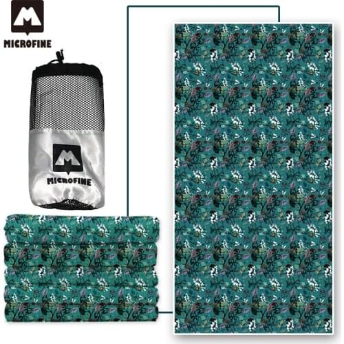 Microfine Beach Towel Custom Microfiber Sport Towel Adults Plus Size Yoga Mat Swimming Pool Gym Floral Beach Towel 2020