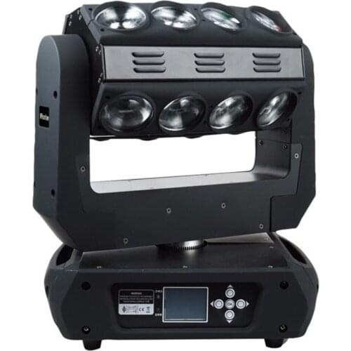 Pack of 2 10Wx16 LED Phantom Beam Moving Head RGBW 4 in 1 Party Spot Spider Sharpy Beam Led DJ Bar Light Stage Moving Head Spot