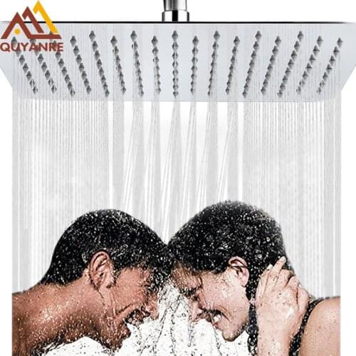 Vidric Vidric 2-way Thermostatic Shower Faucets Set Ultrathin Rain Shower Head 3-way Handshower Single Handle Thermostatic Mixer