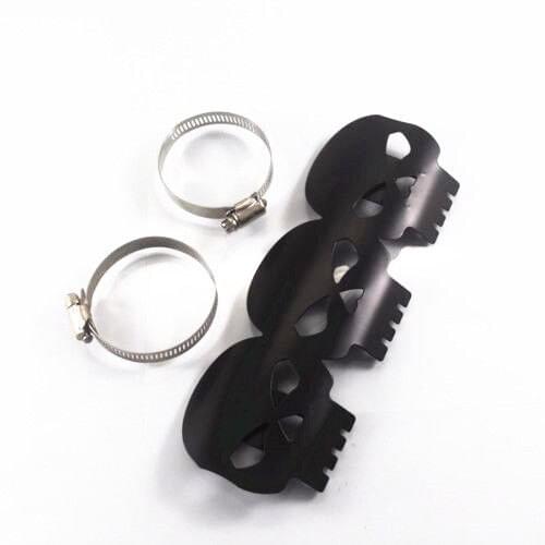 Skull Motorcycle Exhaust Muffler Pipe Heat Shield Cover Heel Guard motorbike Exhaust Pipe Cover For Harley Dyna Electra Glide