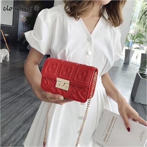 New Womens Designer Messenger Bag Fashion Casual Small Square Bag PU Leather High Quality Shoulder Bag Coin Purse