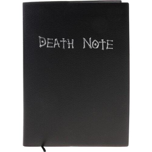 New Death Note Cosplay Notebook & Feather Pen Book Animation Art Writing Journal