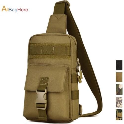 Military Army Messenger Bag Tactical Outdoor Single Shoulder Waterproof Crossbody Hunting Camping Molle Sports Shoulder Backpack
