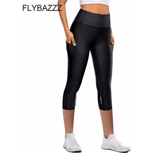 Women Sport Fitness Leggings Yoga Pants With Pocket Elastic Hip Yoga Running Pant Tights Sports Leggings Gym For Girls Plus Size