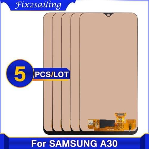 5PCS TFT incell LCD For Samsung Galaxy A30 A305 A305F A50 A505F A505 LCD Touch Screen Display Digitize For samsung a30 lcd panel