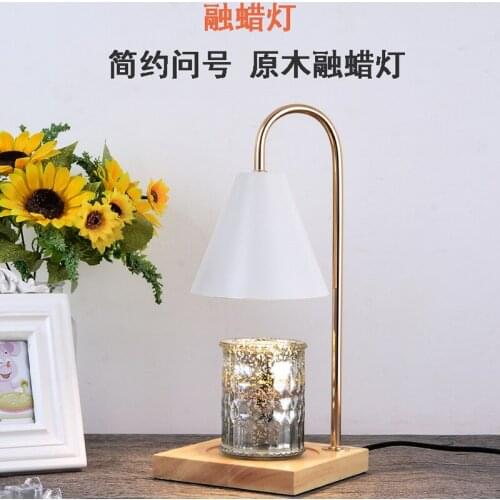 Log Aromatherapy Melting Wax Lamp Candle Essential Oil Dimming Melting Candlestick Lamp Bedroom Aromatherapy