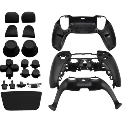 100set Replacement Housing Shell Front Back Case Cover With Full Set Buttons Decorative for PS5 Controller Repair