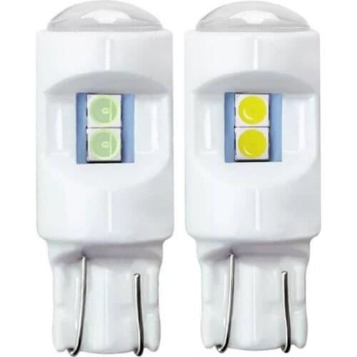 100pcs T10 W5W 194 168 Car LED Reading Lamp License Plate Light Clearance Light Bulb Side Wedge Tail Lights Bulb White Red DC12V