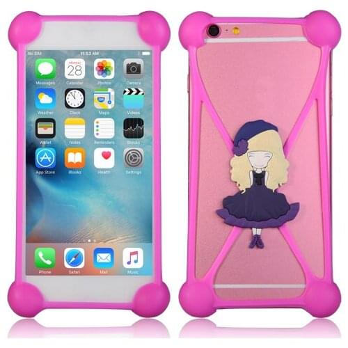 3D OEM cartoon Back Universal Silicone cell mobile phone case cover for iPhone for Samsung