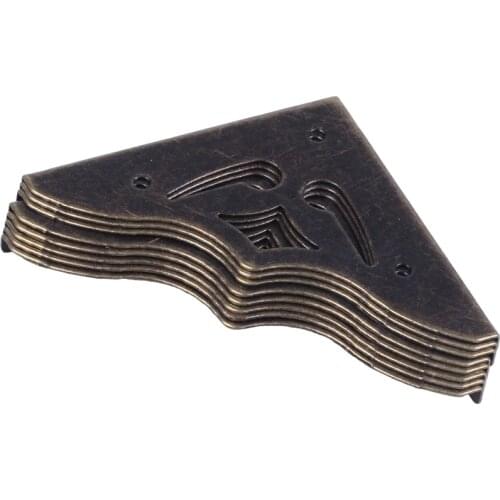 35Mmx35mm Gift Case Box Table Corner Brackets Protector Guards 8 Pcs