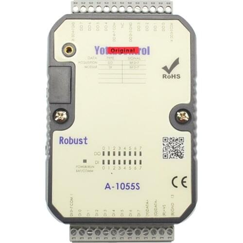 8DI 8DO 8 Way Switch Quantity Transfer RS485 Digital Modbus RTU/ASCII IO Signal Acquisition Module Data Acquisition Remote IOT