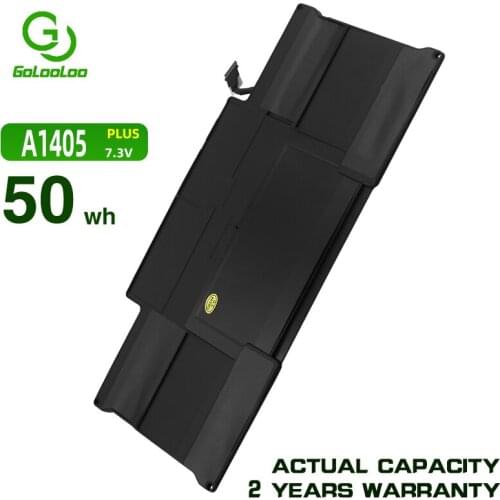 Golooloo Laptop Battery for Apple Macbook Air 13.3" A1405 A1369 (Mid-2011) A1466 (Mid-2012) 7.3V 50Wh