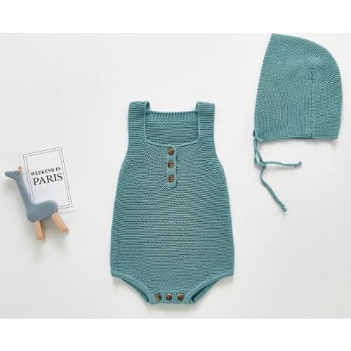 New Fashion Infant Toddler Newborn Baby Girls Candy Color Sleeveless Bodysuit Sunsuit Jumpsuit Casual 100 Cotton Clothes