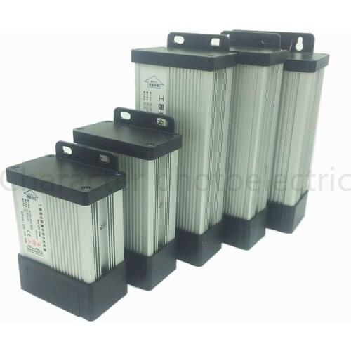 DC12V LED Outdoor Rainproof Power Supply 60W 100W 200W 250W 300W 400W LED Driver Lighting Transformers