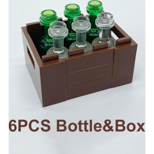 Bottle&Container Box Building Blocks Compatible Major Brand Kids Assembled Toys 30150 Early Learning MOC Handmade Design