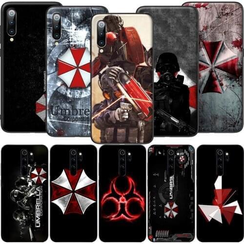 GX36 Biohazard Umbrella Corps Soft Silicone Case for Redmi Note 4X 5 5A Prime 6 6A 7 7A 8 8A 8T 9 9A 9C 9S Pro Lite