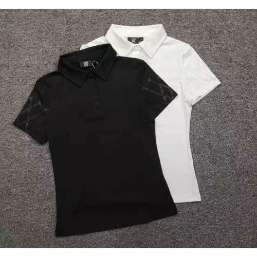 2021 golf apparel ANEW summer womens golf t-shirt quick-drying breathable casual fashion golf short-sleeved shirt free shipping