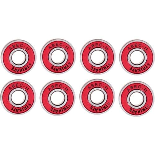 8 Pcs 608RS-ABEC 11 Skate Bearings Quality Steel Bearings High Performance Scooter Bearings Skateboard Longboards Ball Bearings