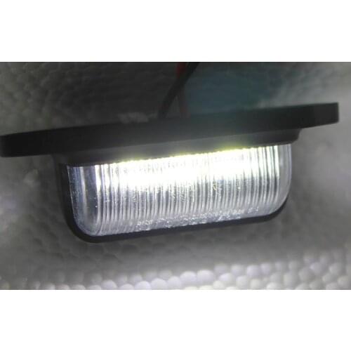 RV Pedal Light LED License Plate Light 12V/24V Camping Car Door Light 1W