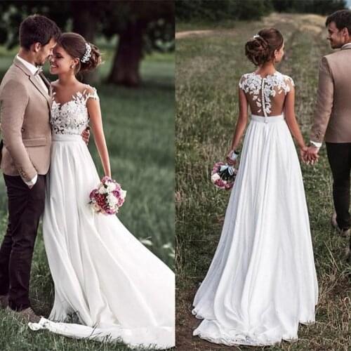 Shihokoo Chiffon Wedding Dresses