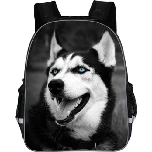 Husky Backpack For Teenagers Boys Girls Toddler Animal Kid School Book Bags Tap Dance Men Women Mochila Bolsa