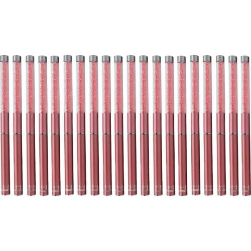 10 pcs Eyelash Brush with Cap for Travel Eye Brow Eyelash Mascara Makeup Brushes Wands Applicator Portable Cosmetic Brushes