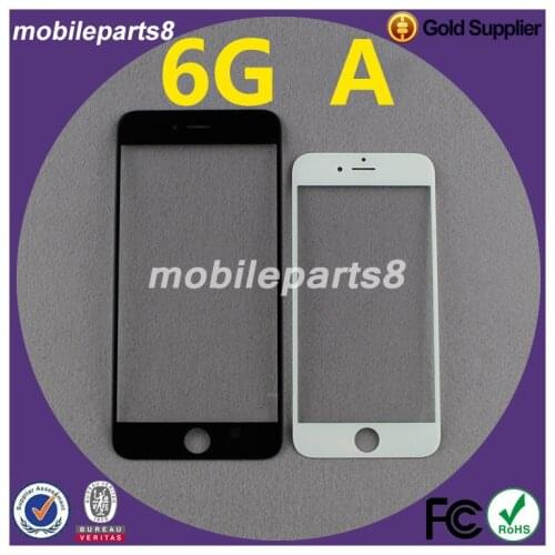 100pcs A quality Touch Screen Glass (without digitizer)for iPhone 6 Front Screen Outer Glass Replacement