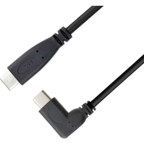 15 core fast charging of type C public to public data line with high current transmission speed Gen2 elbow straight end