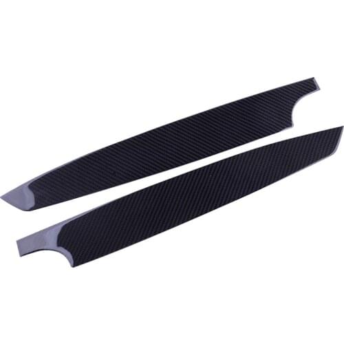 2Pcs Carbon Fiber Black Car Front Door Amrest Panel Trim Cover Fit for Toyota 86 Scion FR-S Subaru BRZ 2017 2018 2019 2020