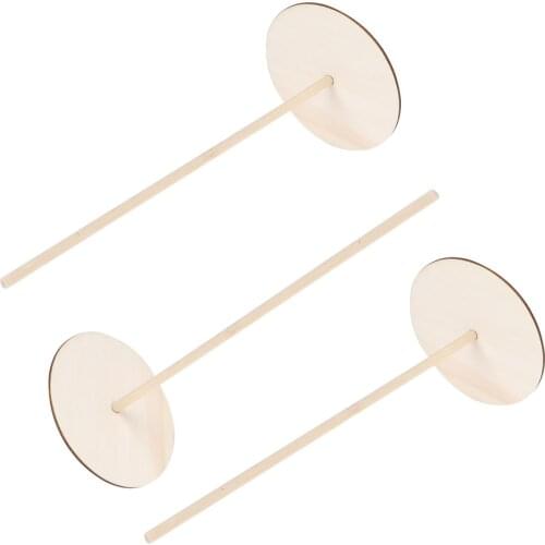 3pcs Wooden Donuts Stand Birthday Party Doughnut Rack Cart Stand Donut Display Holder Donuts Bar Favors