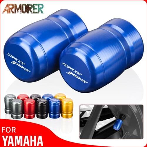 For YAMAHA TRACER 900 GT TRACER900GT Motorcycle CNC Aluminum Accessorie Wheel Tire Valve Stem Caps CNC Airtight Covers 2018 2019