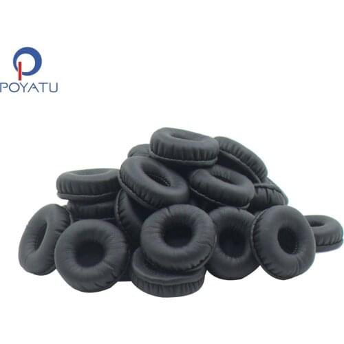 POYATU Headphone Earpads For KOSS Porta Pro PP KSC35 KSC75 KSC55 Ear Pads Cushion Cover PU Leather Ear Pads 45mm Earmuff