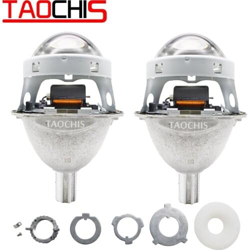 TAOCHIS Car styling Auto head light 3.0 inch Bi xenon Projector Lens HELLA H7 Lossless Non-destructive H1 H3 H4 H7 H11