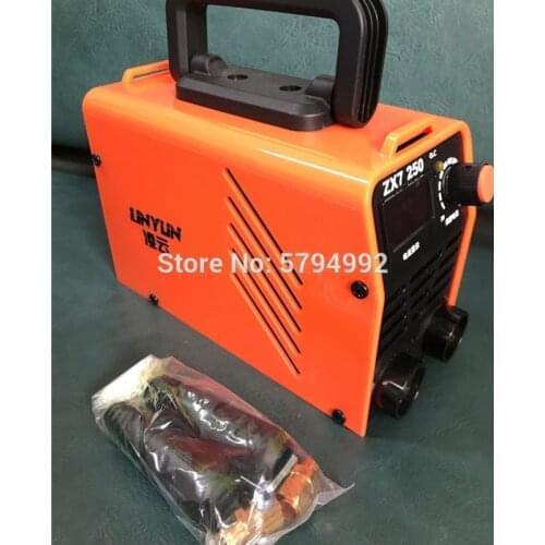 For free 250A 220V Compact Mini MMA Welder Inverter ARC Welding Machine Stick Welder